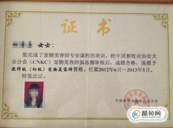 宠物美容师证(考宠物美容师证书能提升技能吗)