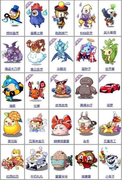 洛克王国宠物图鉴(你准备好了吗)