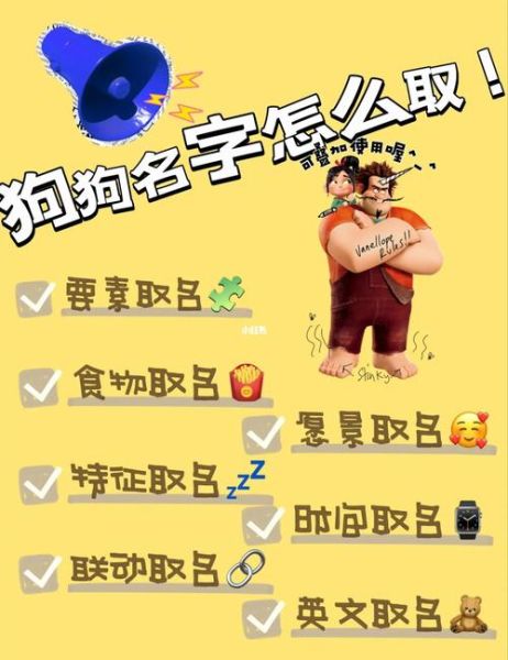 狗取名(还是用中文名)
